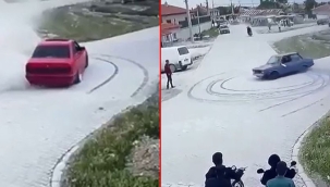 Jandarma'dan drift atan 2 sürücüye 74 bin 987 TL ceza! 