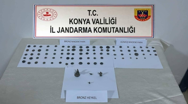 Jandarma'dan tarihi eser operasyonu: 3 gözaltı 