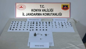 Jandarma'dan tarihi eser operasyonu: 3 gözaltı 