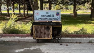 Konya'da bağ evinden hırsızlık: 3 kişi tutuklandı 