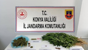 Konya'da zehir tacirine jandarmadan operasyon! 