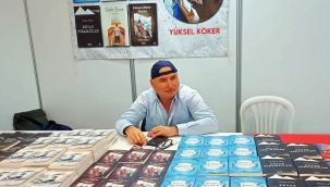 ŞAİR VE YAZAR  KÖKER ANKARA FUARINDA 