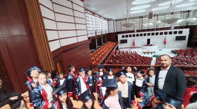 TBMM'DE MEZUNİYET TÖRENİ 
