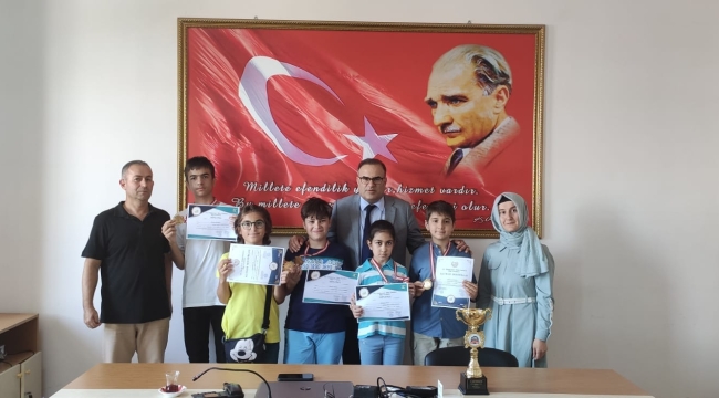 AKŞEHİR BİLSEM'İN BAŞARILI ÖĞRENCİLERİ ÖDÜLLENDİRİLDİ 