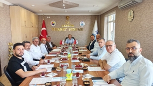 AKŞEHİR GIDA İHTİSAS ORGANİZE SANAYİ BÖLGESİ MÜTEŞEBBİS HEYET TOPLANTISI YAPILDI 