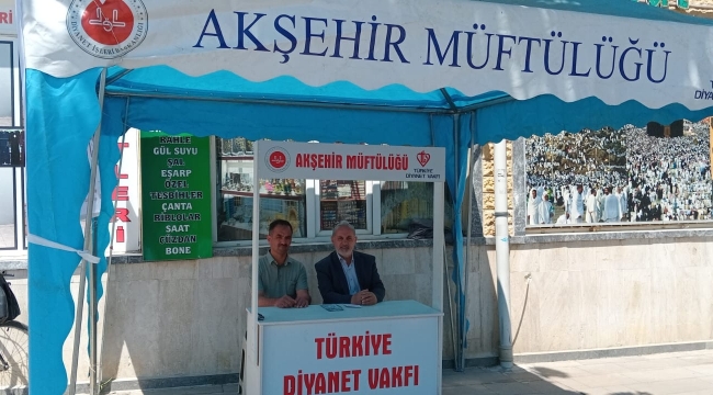  Akşehir Müftülüğü Standlarında, Vekaletle Kurban Bağışı Alınmaya Devam Ediyor.