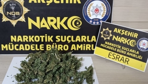 AKŞEHİR NARKOTİKTEN 8 GÖZALTI 2 TUTUKLAMA 