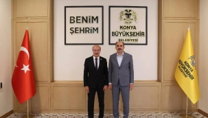 BAŞKAN KÖKSAL'DAN UĞUR İBRAHİM ALTAY'A ZİYARET 