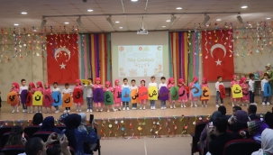 ÇELTİK'DE 4-6 YAŞ KURAN KURSU YILSONU ETKİNLİĞİNE YOĞUN İLGİ 