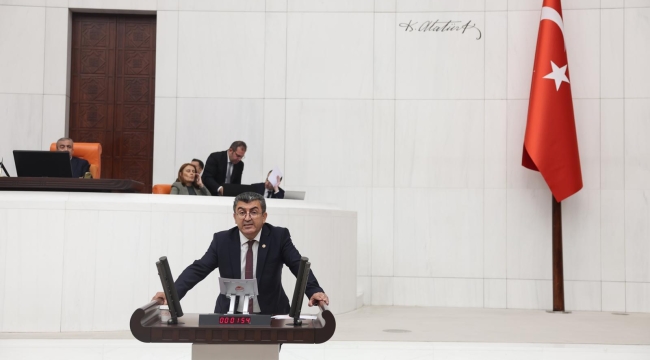 Hasan Ekici Üreticinin sıkıntılarını Meclise Taşıdı