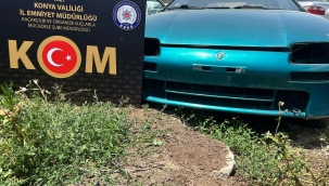 Konya Polisinden Gümrük Kaçağı Araç ve Sahte Plaka Operasyonu  