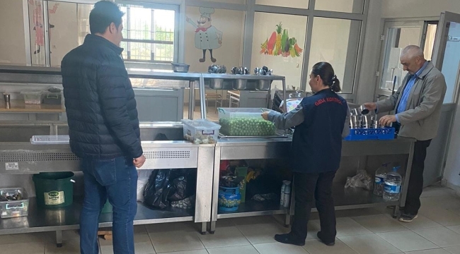 OKUL KANTİN VE YEMEKHANE DENETİMLERİ TAMAMLANDI 