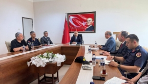 Orman Yangınları İle Mücadele Toplantısı... 