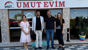 ŞAHİN'DEN UMUTEVİM'E ZİYARET 