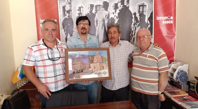 SEYYİD MAHMUD HAYRANİ DERNEĞİ'NDEN GAZETEMİZE ZİYARET 