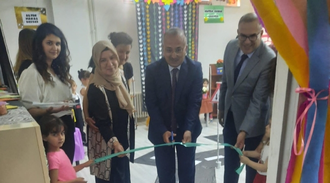 ZÜBEYDE HANIM ANAOKULU GERİ DÖNÜŞÜM SERGİSİ BEĞENİ TOPLADI