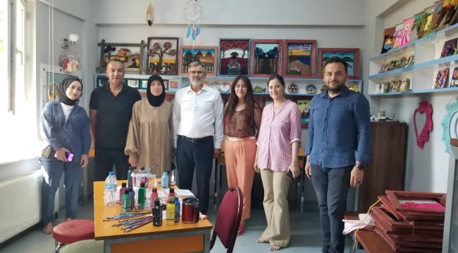 AK PARTİ AKŞEHİR'DEN SEVGİ EVLERİNE ZİYARET 