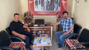 CEMİYET BAŞKANI FİLİZ'DEN GAZETEMİZE ZİYARET 