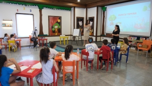 ÇOCUKLAR İÇİN MASAL YAZARLIĞI EĞİTİMİ VERİLDİ 