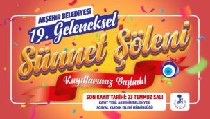 GELENEKSEL 'SÜNNET ŞÖLENİ' KAYITLARI BAŞLADI 