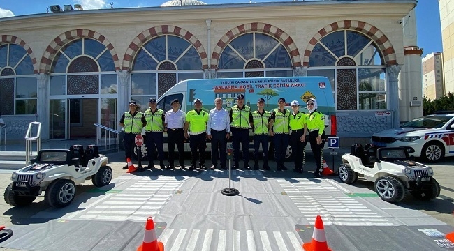 Jandarmadan 613 öğrenciye trafik eğitimi 