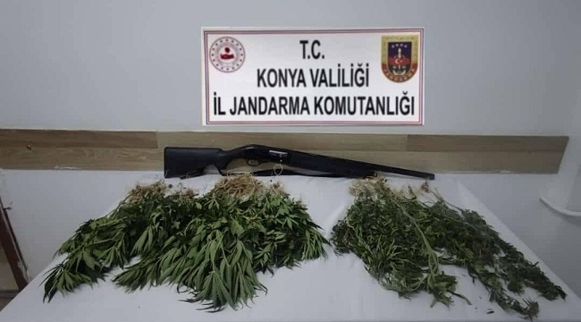 Jandarmadan Ilgın'da uyuşturucu operasyonu: 2 tutuklama 