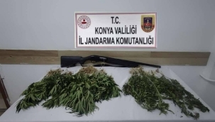 Jandarmadan Ilgın'da uyuşturucu operasyonu: 2 tutuklama 