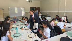 KAYMAKAM ÖZEL'DEN KOMEK VE ASEM'E ZİYARET 