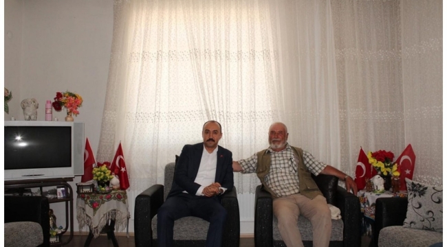 KAYMAKAM PELVAN'DAN ŞEHİT AİLELERİ VE GAZİLERE ZİYARET 