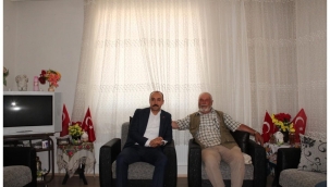 KAYMAKAM PELVAN'DAN ŞEHİT AİLELERİ VE GAZİLERE ZİYARET 