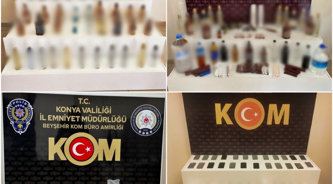 Konya polisinden kaçakçılık operasyonu: 20 gözaltı 