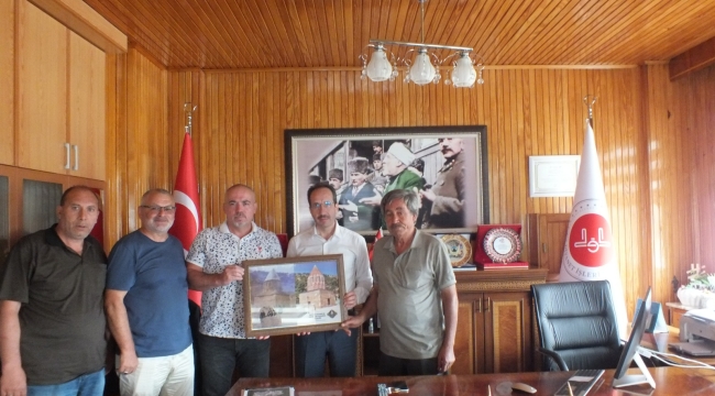 SEYYİD MAHMUD HAYRANİ DERNEĞİ'NDEN AKŞEHİR MÜFTÜLÜĞÜ'NE ZİYARET 