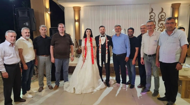 AK PARTİ AKŞEHİR DÜĞÜNDE BULUŞTU 