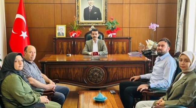 AK PARTİ TUZLUKÇU'DAN HAYIRLI OLSUN ZİYARETİ 