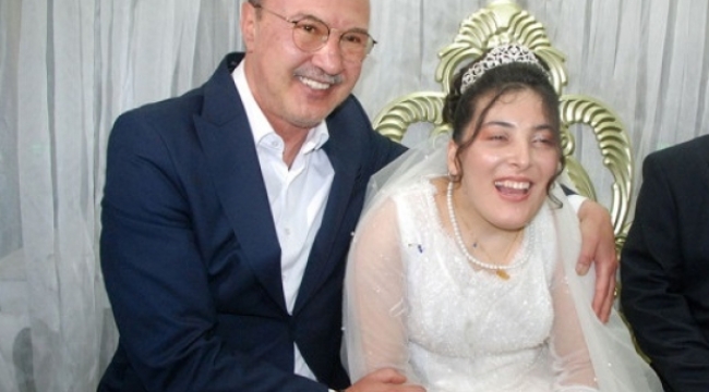 BAŞKAN KÖKSAL,AYŞENUR'UN MUTLULUĞUNA ORTAK OLDU 