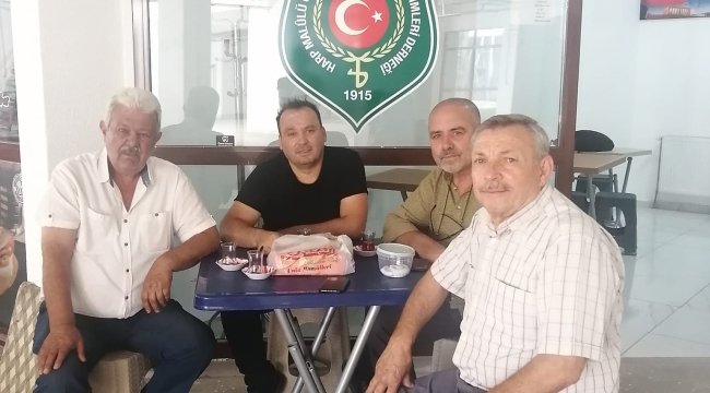 BAŞKAN KURT'DAN GAZİLER DERNEĞİ'NE HAYIRLI OLSUN ZİYARETİ 