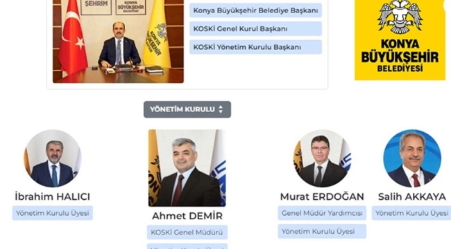 Dr.Salih Akkaya KOSKİ Yönetim Kurulu Üyesi Oldu 
