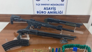 EMNİYET HAVAYA RAST GELE ATEŞ EDEN MAGANDALARI YAKALADI 