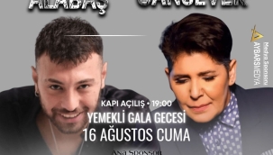 Konya'da sahne alacaklar  Türkiye'nin tanınmış sanatçılarından Cansever ve Ata Alabaş Konya'da sevenleri ile buluşuyor 