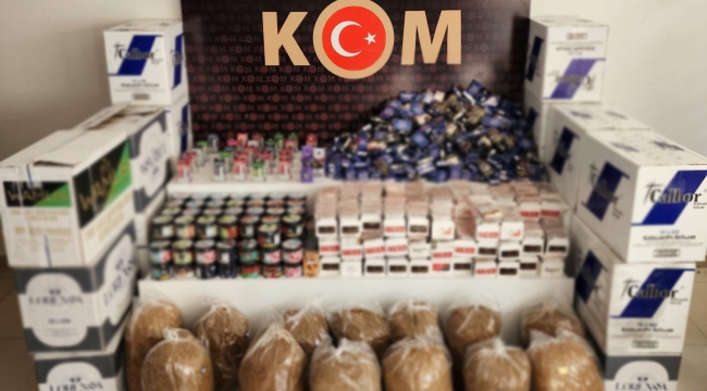 Konya polisinden dev kaçakçılık operasyonu: 21 kişi yakalandı 