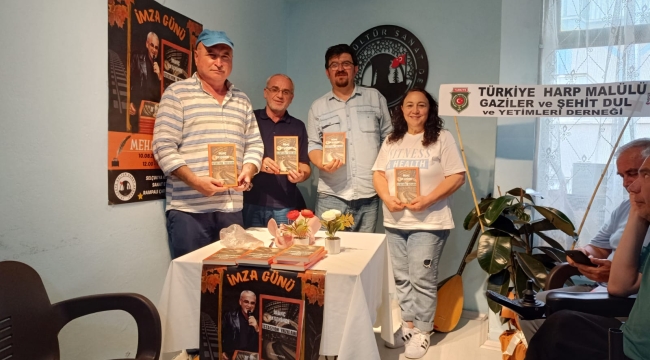 MEHMET CEVİZ,SELÇUKYA'DA OKURLARI İLE BULUŞTU 