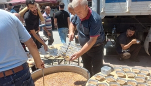 MADENİ İŞLER ODASI AŞURE DAĞITTI 