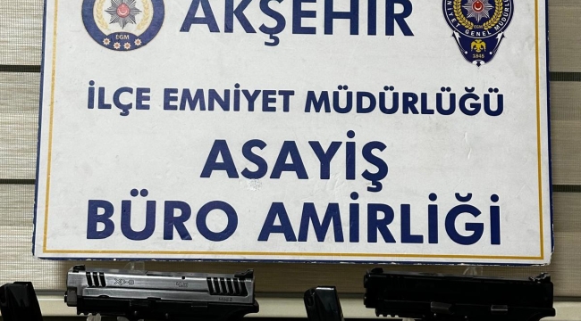 2 ADET RUHSATSIZ SİLAH ELE GEÇİRİLDİ 