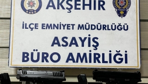 2 ADET RUHSATSIZ SİLAH ELE GEÇİRİLDİ 