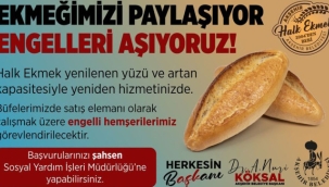 Akşehir Belediyesi Halk Ekmek Satış Büfelerinde Engelli Vatandaşları İstihdam Edecek 