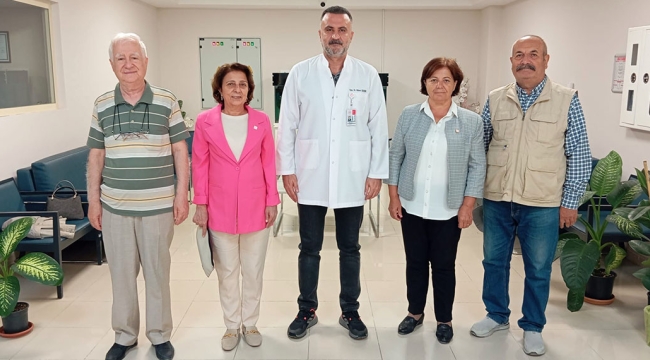 Akşehir CHP'den Sağlık Camiasına Ziyaret 