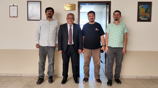 Akşehir Gazeteciler Cemiyeti'nden İbrahim Öncel'e Ziyaret 