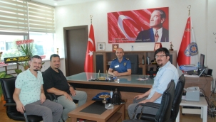 Akşehir Gazeteciler Cemiyeti'nden İlçe Emniyet Müdürü Ekerbiçer'e Ziyaret 