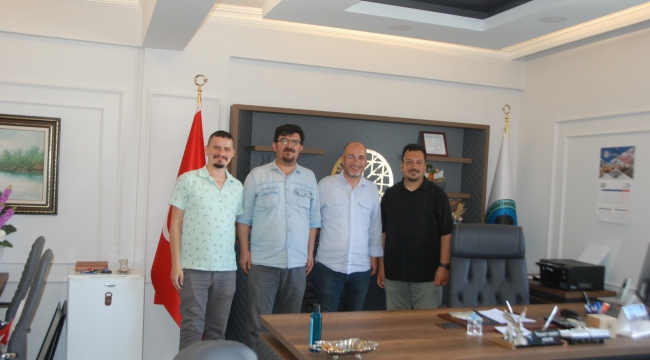 Akşehir Gazeteciler Cemiyeti'nden Öğretmenevi Müdürü Murat Yenim'e Ziyaret 