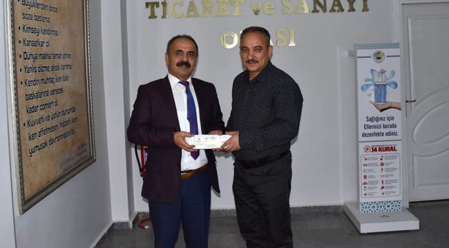 ATSO'DAN YUNAKLI ÖĞRENCİLERE EĞİTİM YARDIMI 